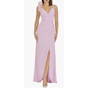 open lace back dress Dress The Population Iris Sleeveless Gown